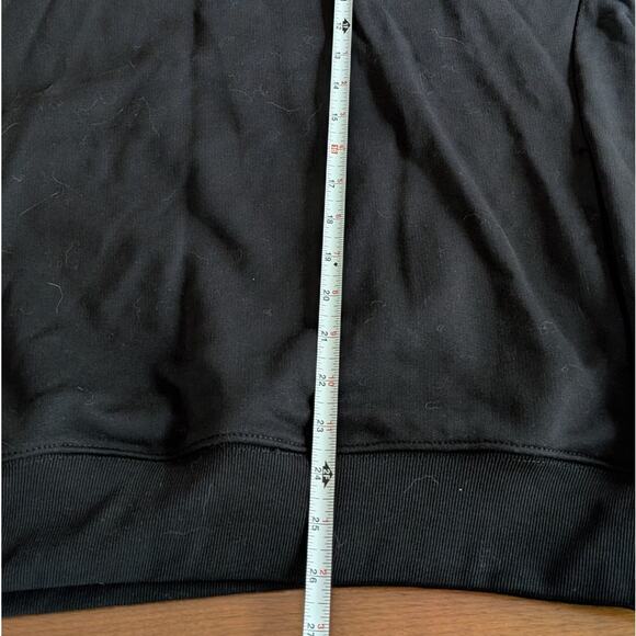 NWT Frank & Oak The French Terry Oversized Hoodie in Black, size L - Picture 6 of 8